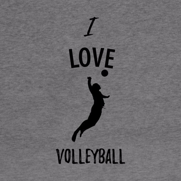 Volleyball Sport Team Play Gift by Johnny_Sk3tch